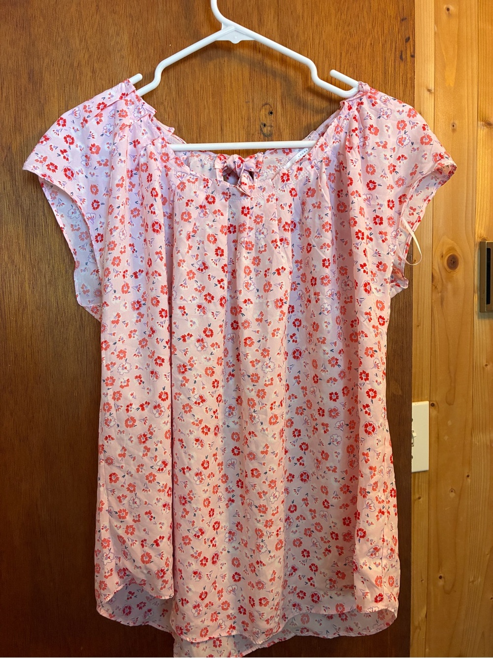 Lauren Conrad ladies short sleeve blouse